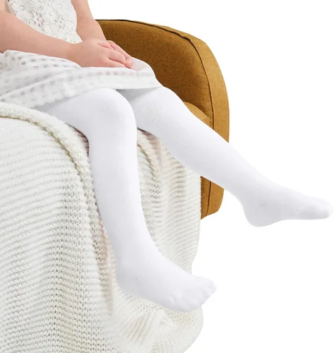 Vista 3 de American Trends Medias de bebé con agarre antideslizante, calcetines para recién nacidos, leggings ultra suaves