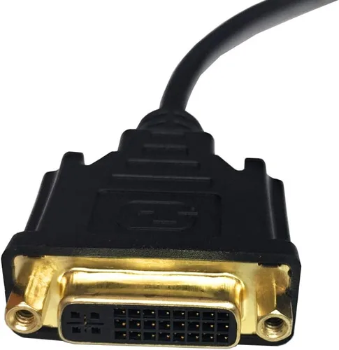 Vista 3 de Cable HDMI a DVI, adaptador bidireccional, convertidor 4K DVI a HDMI (paquete de 1)
