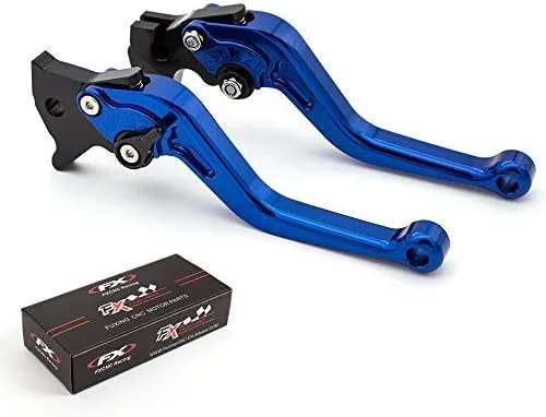 Vista 6 de FXCNC Palancas de freno de embrague ajustables CNC Billet compatibles con Scrambler Cafe Racer 2017