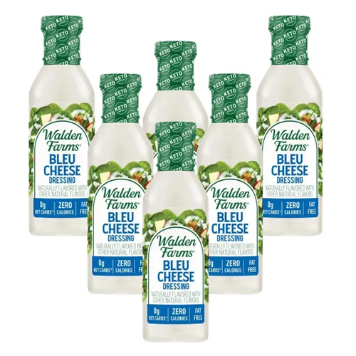 Vista 47 de Walden Farms Vinagreta balsámica de pera y blanca, sin calorías, sin gluten, baja en carbohidratos, apta para dieta cetogénica, vegana, sin azúcar