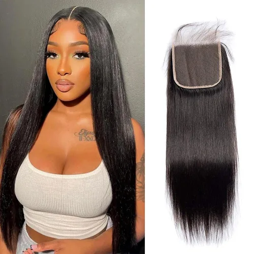 Vista 12 de Lemoda - Extensiones de cabello con cuerpo ondulado frontal 13x4, de encaje transparente HD, cierre frontal de encaje de cabello humano brasileño