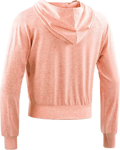 Vista 5 de CADMUS Sudadera corta casual de manga larga para mujer sudadera con capucha para correr paquete de 1 o 2
