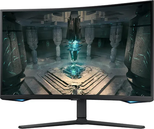 Vista 3 de Samsung Odyssey QHD G65B - Monitor curvo para juegos de 27", 240Hz, 1ms (GTG), HDR 600, Gaming Hub, 1000R, AMD FreeSync Premium Pro, LS27BG652ENXGO