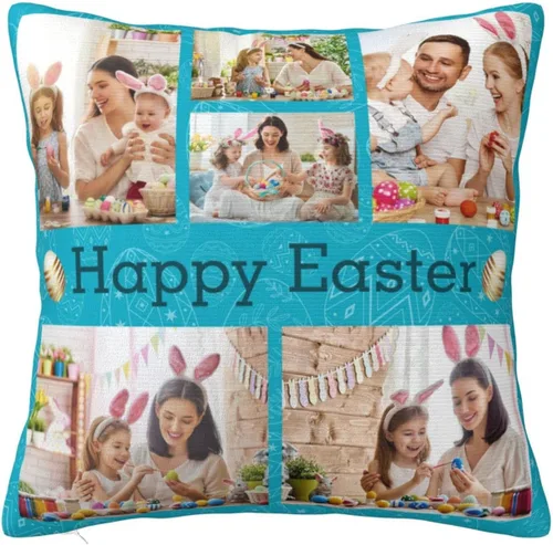 Vista 22 de Regalos para mamá - Funda de almohada personalizada con fotos, funda de almohada personalizada con foto para mamá, funda de almohada personalizada