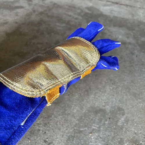 Vista 2 de Weldas Aluminized Back Hand Pad with Kevlar Stitching - Heat Deflector