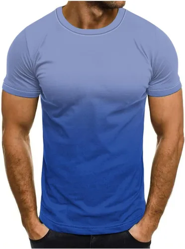 Vista 8 de Camisetas gráficas de gran tamaño para hombre, camisetas atléticas de manga corta con cuello redondo, divertidas camisetas atléticas