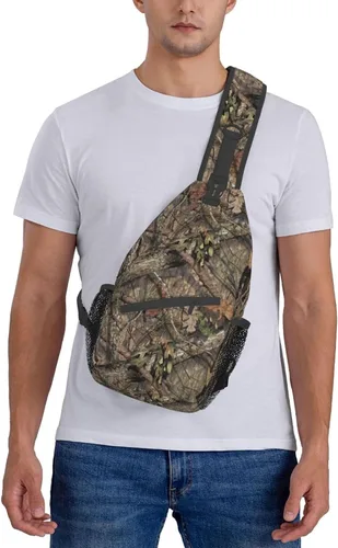 Vista 8 de VOOHDDY Bolso cruzado para mujeres y hombres, mochila de viaje para senderismo, bandolera, bolsa de pecho, casual, bolsa deportiva