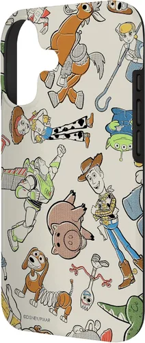 Vista 2 de Disney y Pixar's Toy Story 4 Personajes Retro Print Case para iPhone 17