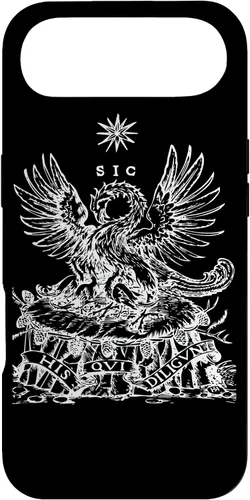 Vista 27 de Pelican in Her Piety Traditional Latin Mass Catholic Symbols Case for iPhone 17