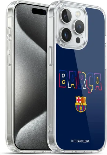 Vista 121 de Head Case Designs Funda de gel suave con licencia oficial del FC Barcelona Barca Crest Graphics [protección de grado militar] compatible con Apple