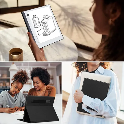 Vista 6 de Funda para tableta Remarkable 2, delgada, ligera, con soporte para bolígrafo para tableta de papel Remarkable 2 de 10.3 pulgadas, lanzada en 2020