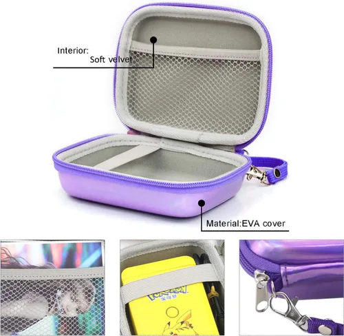 Vista 3 de Pequeña funda rígida de transporte para Fujifilm Instax Mini Link Smartphone Impresora 2 1 Funda protectora EVA Bolsa de almacenamiento Estuche