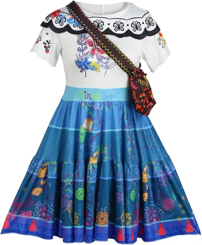 Vista 2 de Bleoavre Disfraz de princesa mágica para mujer, disfraz de anime de Halloween