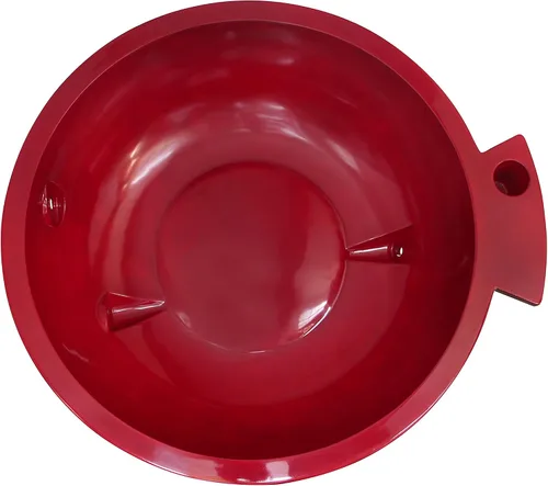 Vista 2 de ALFI brand FireHotTub-RW - Bañera de hidromasaje, vino tinto Rojo vino