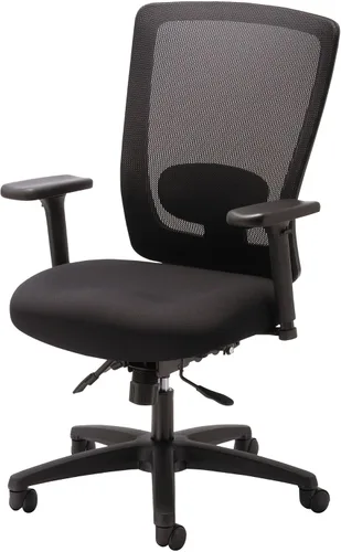Vista 10 de Alera ALE Envy Series Silla multifunción de malla con respaldo alto, color negro