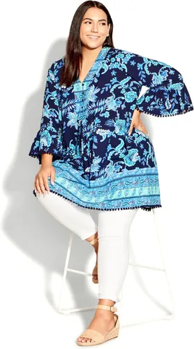 Vista 2 de Túnica de talla grande para mujer Aurora BRD