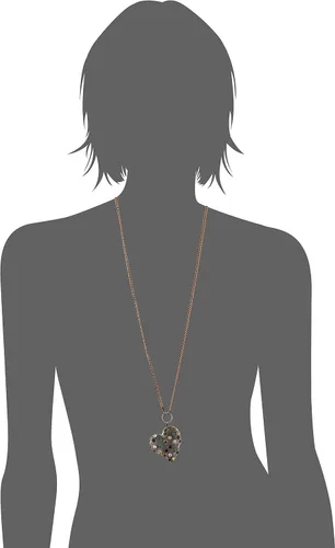 Vista 2 de Betsey Johnson Heart Necklace