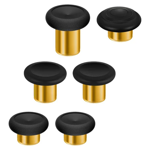 Vista 7 de Accesorios para Xbox Elite Controller Series 2 - 13 en 1 Palas de repuesto de color dorado Palillos analógicos Palillos analógicos Joystick Piezas