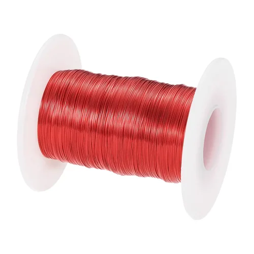 Vista 70 de MECCANIXITY - Alambre magnético de calibre 46 AWG - 0.04mm Hilo de cobre esmaltado - Bobina de alambre magnético de 14669 pies (4471m) - 50g Grado F