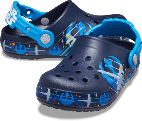 Vista 7 de Crocs Zuecos de Star Wars para niños Zapatos iluminados