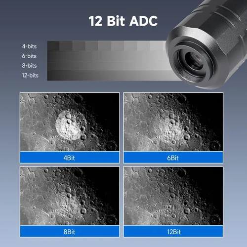 Vista 8 de SVBONY SV165 Mini alcance guía con cámara de telescopio SV305C Pro y base universal de cola de milano