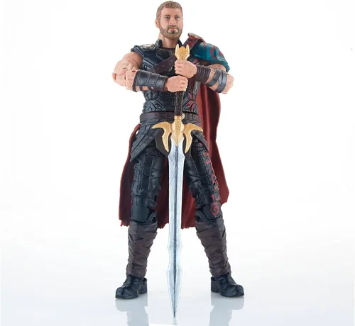 Vista 7 de Hasbro Marvel Legends Thor Ragnarok Película 2 Pack Thor y Valkyrie