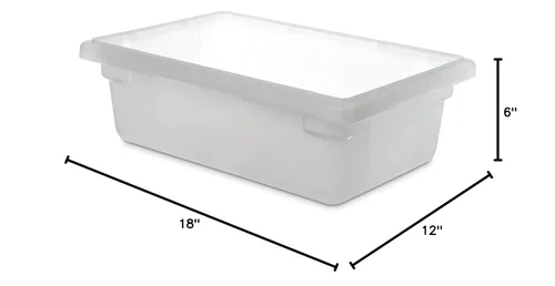 Vista 7 de Carlisle FoodService Products Storplus - Recipiente de almacenamiento de alimentos con diseño apilable para catering, bufés, restaurantes