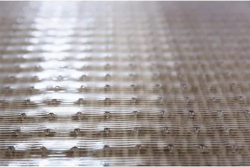 Vista 7 de Corredera de tapete acanalada (27 x 10 pulgadas), transparente, Vinilo, Transparente