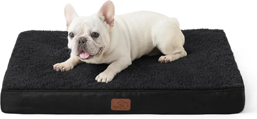 Vista 18 de Bedsure - Cama ortopédica pequeña para perros chicos, impermeable, con funda extraíble lavable, tapete de espuma con forma de huevera para mascotas