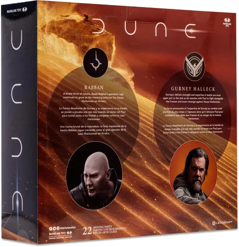 Vista 13 de McFarlane Toys - Duna: Parte Dos Gurney Halleck & Rabban 2pk