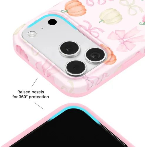 Vista 381 de VELVET CAVIAR Funda para iPhone 15, compatible con MagSafe, probada contra caídas de 10 pies, fundas protectoras de diseño, leopardo color rosa