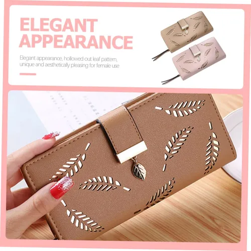 Vista 2 de EXCEART 6 Pcs Buckle Wallet Womans Purse Clutch Purses for Women Multifunctional Wallet Multifunction Wallet Multi Functional Wallet Women Wallet