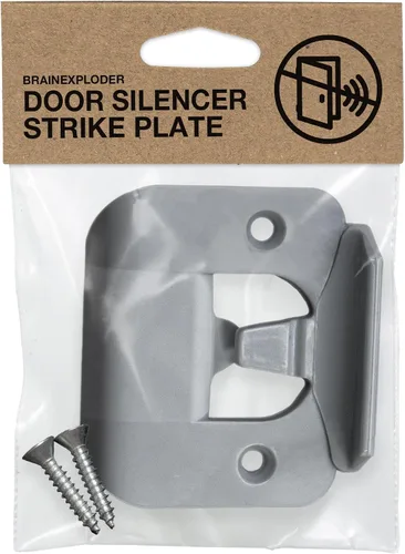 Vista 10 de BrainExploder Placa de Golpe Silenciadora de Puerta – Flexible, Solución Eliminadora de Ruido para Pestillos Ruidosos Se Ajusta Sin
