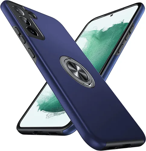 Vista 42 de Anqrp Funda para Samsung Galaxy A53 con soporte de anillo, color negro