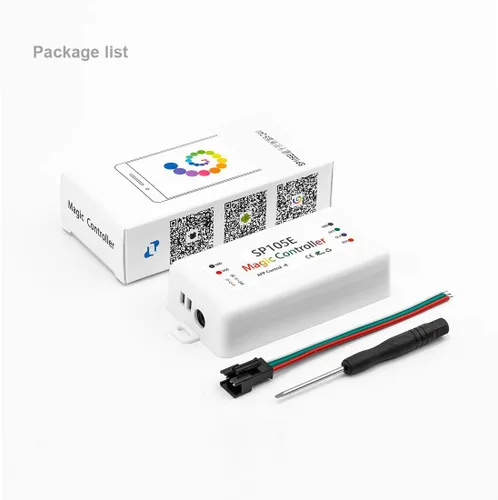 Vista 7 de BTF-LIGHTING Controlador Bluetooth inalámbrico SP105E aplicación iOS/Android para WS2811 WS2812B WS2815 WS2813 WS2801 SK6812 WS2815 SK9822 APA102