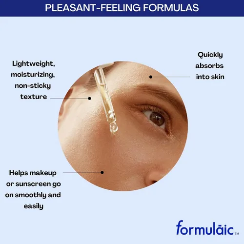 Vista 5 de Suero facial de vitamina C con vitamina E y ácido ferúlico, suero iluminador de la piel, revitaliza la piel y unifica la piel, sin fragancia, 1 onza