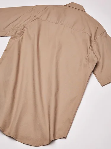Vista 4 de Wrangler Riggs Workwear Camisa de trabajo Ripstop de manga corta para hombre
