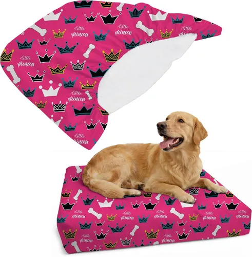 Vista 9 de DUKE&LEFTY Furever - Funda para cama para perros, suave y elástica, universal, fácil de quitar (sin cremallera), color negro, pequeño