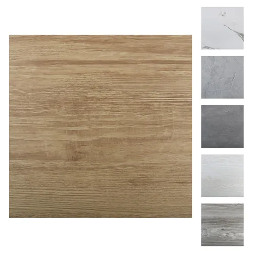 Vista 9 de Azulejos autoadhesivos impermeables para despegar y pegar, para cocina, comedor, dormitorio, sótanos, baños (paquete de 10, 12 x 12 pulgadas)
