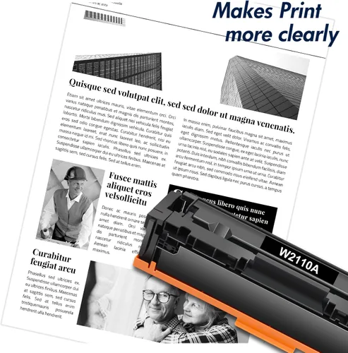 Vista 7 de Juego de 4 cartuchos de tóner 206A 206X M283fdw Reemplazo para HP 206A 206X para HP Color Laserjet Pro MFP M283fdw M283cdw M255dw M283 M255