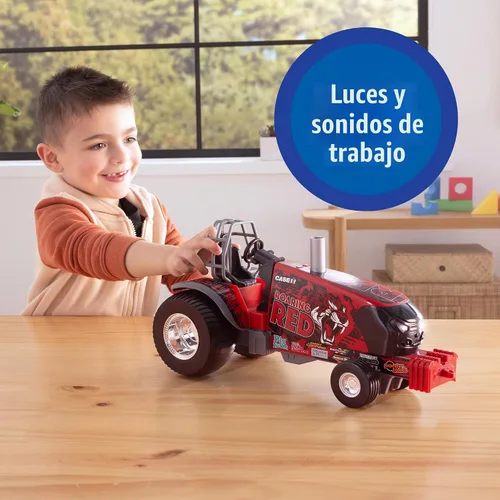 Vista 4 de ERTL 1/16 Big Farm Case IH Barn Buster Tirando Tractor 47465