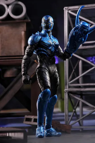 Vista 5 de McFarlane Toys - Figura de acción DC Multiverse Blue Beetle (película de escarabajo azul) de 7 pulgadas