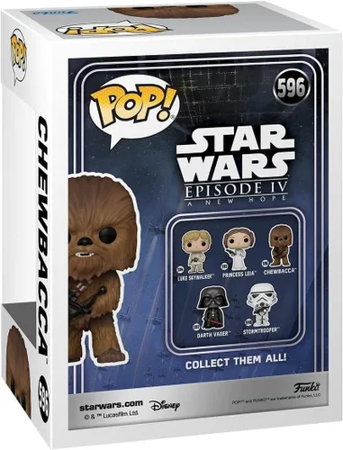 Vista 3 de Funko Pop! Star Wars: Clásicos Nuevos de Star Wars - Chewbacca