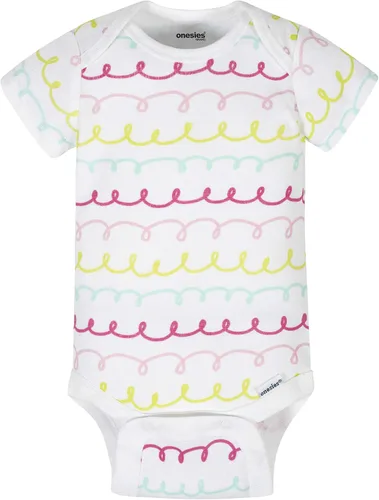 Vista 9 de Onesies Brand baby-girls 8-pack Short Sleeve Mix & Match Bodysuits