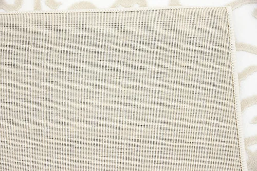 Vista 21 de Unique Loom Rushmore Collection Johnson - Alfombra rectangular de 5 pies 1 pulgada x 8 pies, color blanco nieve/beige