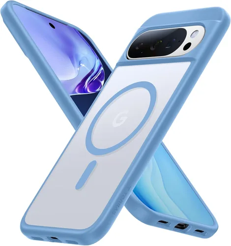 Vista 10 de TORRAS Funda magnética mejorada a prueba de golpes para Google Pixel 9 Pro y funda Pixel 9, [compatible con MagSafe]