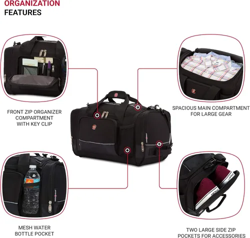Vista 3 de SwissGear Bolsas de lona de viaje Apex Bolsas de viaje Apex
