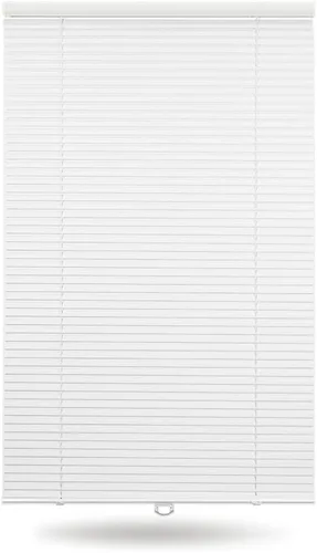Vista 15 de Persianas venecianas inalámbricas para ventanas, persianas opacas horizontales de aluminio, persianas venecianas para oficina en casa Negro