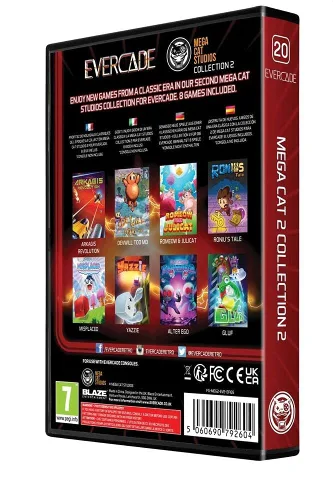 Vista 2 de Evercade Mega Cat 2 Cartridge - Nintendo DS