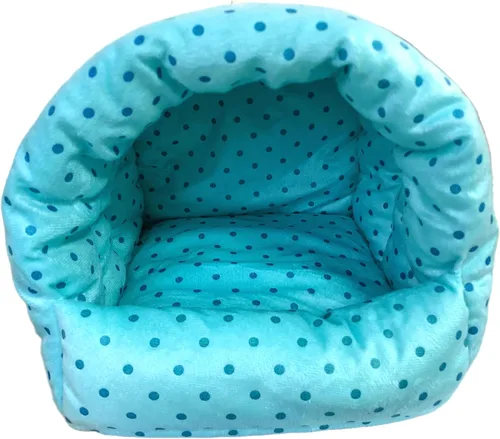 Vista 3 de WOWOWMEOW - Cama para cobayo, hámster, animales pequeños, cama con forma de cueva para colgar